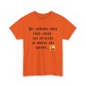 Tshirt  qui sommes nous orange