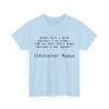 Tshirt unisexe chaque mère a donné bleu ciel