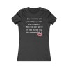 T-shirt slim Aux personnes qui pensent gris foncé