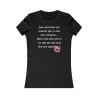T-shirt Aux personnes qui pensent noir