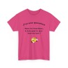 T-shirt Dans les bouchons fuchsia