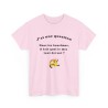 T-shirt Dans les bouchons rose