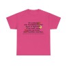 Tshirt je connais une technique fuschia