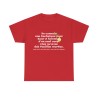 Tshirt je connais une technique rouge