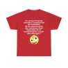 Tshirt le gouvernement annonce rouge