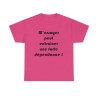 Tshirt m'essayer peut entrainer fuschia