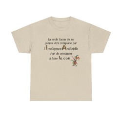 Tshirt unisexe la seule façon sable