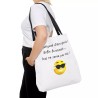 Tote bag Géniale Blanc