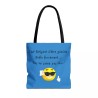 Tote bag Géniale Bleu clair