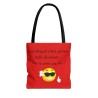 Tote bag Géniale Rouge