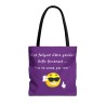 Tote bag Géniale  violet