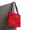 Tote Bag humour - Bouder c'est ma passion rouge
