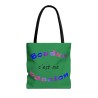 Tote Bag humour - Bouder c'est ma passion vert fonce
