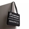 Tote Bag - Mon Vuitton est en réparation noir