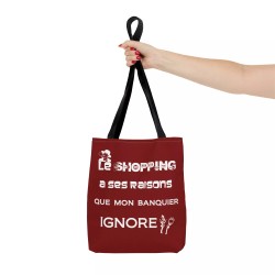 Tote Bag - Mon Vuitton est en réparation rouge foncé