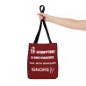 Tote Bag - Mon Vuitton est en réparation rouge foncé