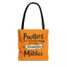 Tote Bag  Poudlard ne recrutait plus orange
