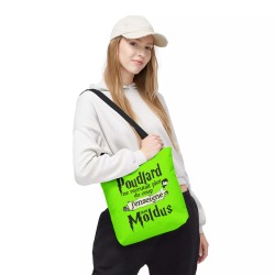 Tote Bag  Poudlard ne recrutait plus vert clair