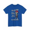 T-shirt Skull Bob n'as pas de bras bleu