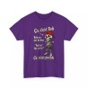 T-shirt Skull Bob n'as pas de bras violet