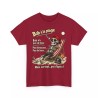 humour Skull -bob a la plage rouge