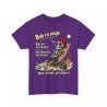 humour Skull -bob a la plage violet