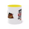 mug Petit conseil sur les biscuits jaune