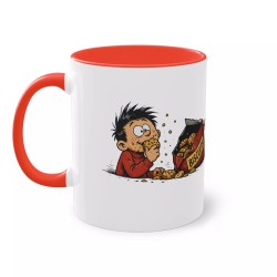 mug Petit conseil sur les biscuits rouge