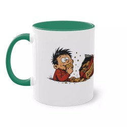 mug Petit conseil sur les biscuits vert fonce