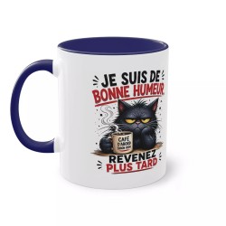 Je suis de bonne humeur....