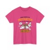 T-shirt Mon niveau de motivation fuschia