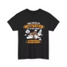 T-shirt Mon niveau de motivation noir