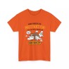 T-shirt Mon niveau de motivation orange