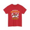 T-shirt Mon niveau de motivation rouge