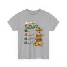 T-shirt LGBT Lasagnes Gauffres ...gris