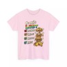 T-shirt LGBT Lasagnes Gauffres ...rose