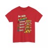 T-shirt LGBT Lasagnes Gauffres ...rouge