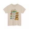 T-shirt LGBT Lasagnes Gauffres ... sable