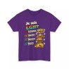 T-shirt LGBT Lasagnes Gauffres ...violet