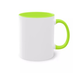 Mug Humour LGBT - Laissez Gentiment Boire Tranquille vert clair