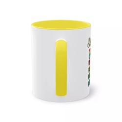 Mug Humour LGBT - Laissez Gentiment Boire Tranquille  jaune