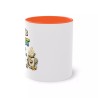 Mug Humour LGBT - Laissez Gentiment Boire Tranquille  orange