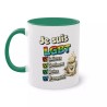 Mug Humour LGBT - Laissez Gentiment Boire Tranquille vert foncé