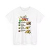 T-shirt Humour LGBT - Long Apéro Grand Barbecue blanc