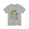 T-shirt Humour LGBT - Long Apéro Grand Barbecue gris