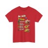 T-shirt Humour LGBT - Long Apéro Grand Barbecue rouge
