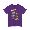 T-shirt Humour LGBT - Long Apéro Grand Barbecue violet
