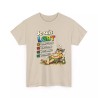 T-shirt Humour LGBT - Longue Sieste Grand Repas  sable