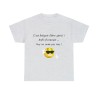 T-shirt homme gris clair je suis génial