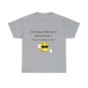T-shirt homme gris je suis génial